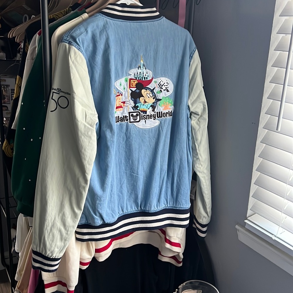 Disney letterman jacket